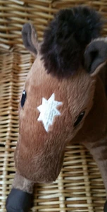 IKEA Okenlopare HORSE Brown SOFT Plush Toy ÖKENLÖPARE Pony Colt Filly Animal NWT - Picture 1 of 2