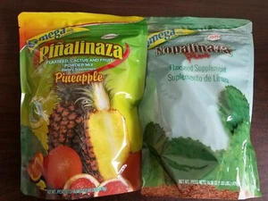 2 PACK PIÑALIZA IBITTA AND NOPALINAZA WITH OMEGA OILS 12/2025 16.5 OZ EACH - Picture 1 of 4