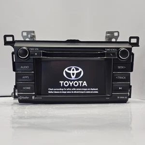 Toyota Rav4 13-18 HD radio Gracenote Navigation Screen 86140-0R180 Oem ID 100582 - Picture 1 of 22
