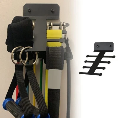 Resistance Band Storage Hanger for Exercise Bands, Lifting Belts, Jump Ropes - image 1 of 4