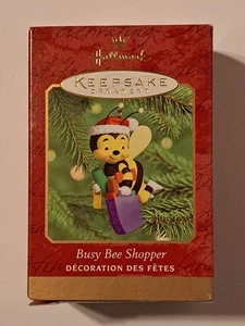 Hallmark 2000 Keepsake Ornament "Busy Bee Shopper" - Foto 1 di 3