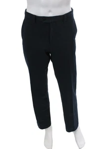 Prada Men's Button Closure Flat Front Straight Leg Dress Pants Blue Size 52 - Picture 1 of 6