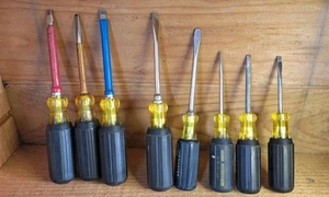 Insulated screwdrivers Lot Stanley Klein - Picture 1 of 12