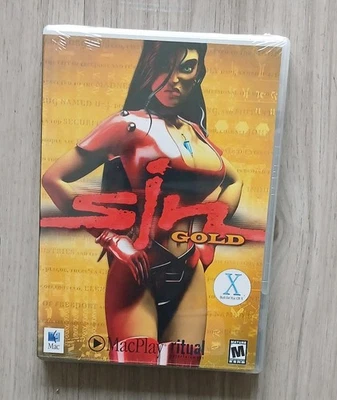 SIN GOLD - New/Sealed Box - For MacPlay/Mac OS X - CD-ROM - Image 1 of 3