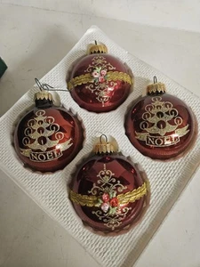 Christmas Classics Hand Decorated Glass Ornaments - Picture 1 of 8