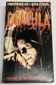 The Rites Of Dracula (VHS) Starring Christopher Lee - Imagen 1 de 8