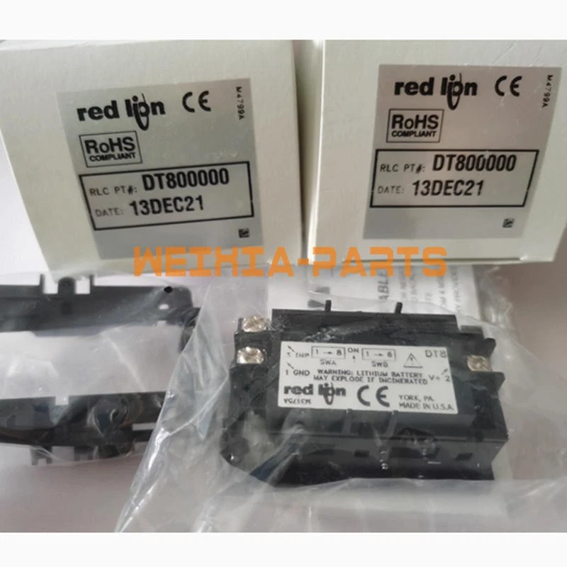 1PCS New In Box Red lion DT800000 counter - Image 1 of 1