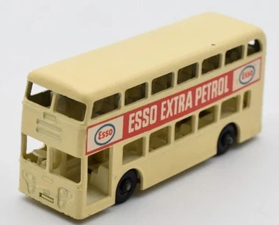 Matchbox Regular Wheels #74 Daimler London Bus ESSO cream. Lesney England Base - Image 1 of 4