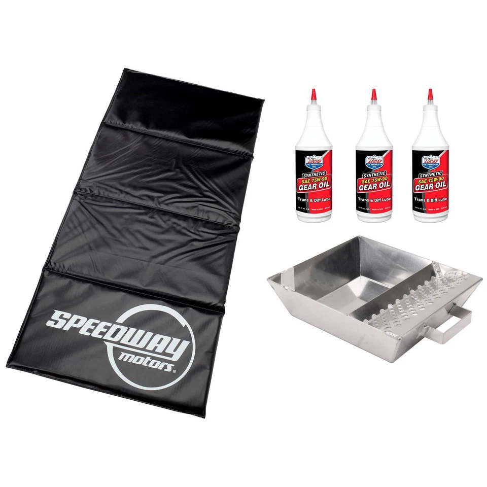 Lucas Oil 10047 SAE 75W90 Synthetic Quick Change Gear Swap Kit Foto 1 de 4