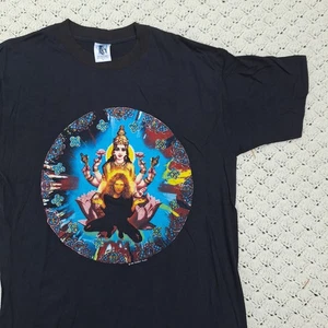 Vintage Robert Plant Fate Of Nations Konzert Grafik Tour schwarzes T-Shirt - Large - Bild 1 von 9