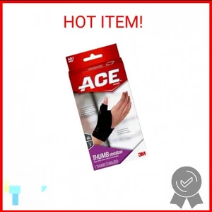 ACE Brand Deluxe Thumb Stabilizer, Left or Right Hand, Adjustable Size, Stabiliz - Picture 1 of 24