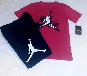 Jordan Boys Youth 2pc Short & Tee Set - Medium - Picture 1 of 5