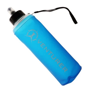 Venturer Soft Collapsible Water Bottle 750ml Blue - Picture 1 of 4