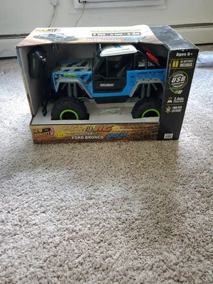 New Bright 1:8 Scale RC Truck Vaughn Gittin Jr Ford Bronco Brocky - Image 1 of 4