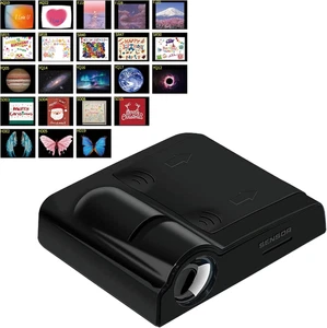 Mini Portatile Proiettore Anniversario Full HD Con 22 Pezzi Cambia Bambini Luce  - Foto 1 di 12