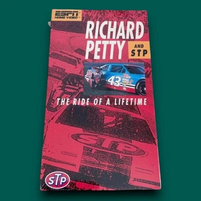 Richard Petty VHS Nascar STP Car Racing Deadstock 1991 SEALED Vintage 90s Foto 1 de 4