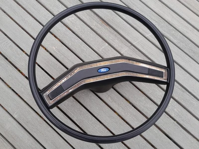 80-86 Ford F150 F250 F350 Bronco OE Steering Wheel (THIN RIM, INSERT) - Image 1 of 4