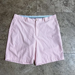 Peter Millar Men's Light Pink Performance Golf Shorts Sz 38 - Picture 1 of 5