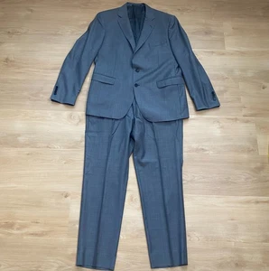 Ermenegildo Zegna Men's Gray Traveller Wool Suit Set 54R Jacket 38W x 29L Pant - Picture 1 of 22