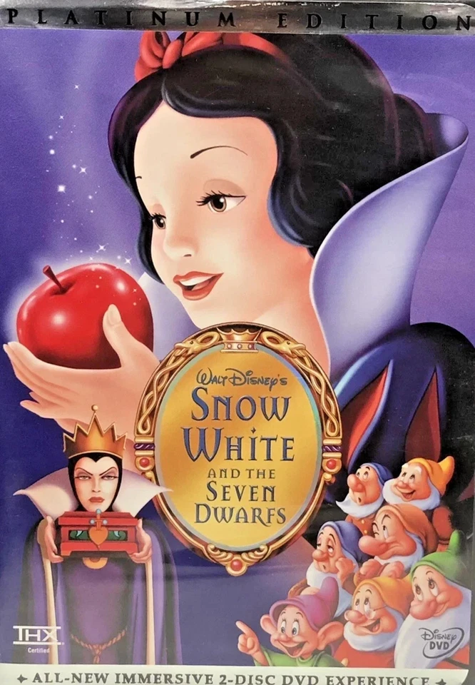 Snow White and the Seven Dwarfs (DVD) VG Disc + Cover Art Only-NO CASE - Image 1 of 1