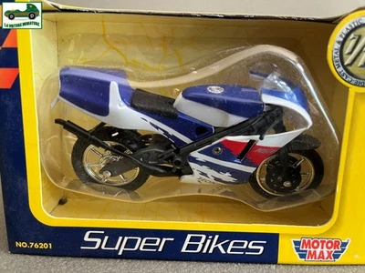 Motorrad Miniatur Honda NSR Super Bikes Motor Max 1/18 - Bild 1 von 4