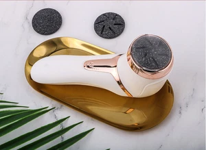 Rechargeable Waterproof white Polisher with LCD Display for Foot Care Exfoliate - Picture 1 of 17
