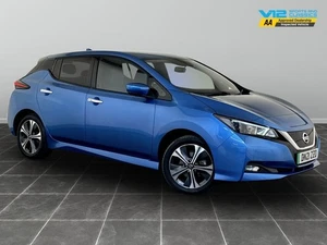 2021 NISSAN LEAF 62KWH E+ N-CONNECTA AUTO 5DR 360 CAMERA HEATED SEATS SAT NAV - Picture 1 of 24