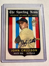 K87,391 - 2001 Topps Archives Autographs #TAA61 Johnny Callison