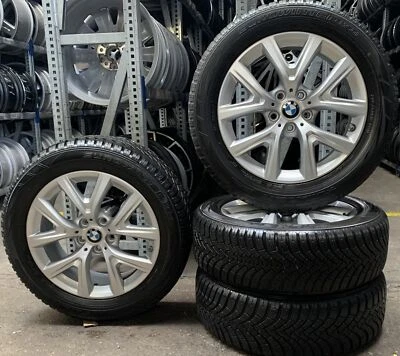 4 Orig BMW Winterräder Styling 574 205/60 R17 93H X1 F48 X2 F39 6856076 834 - Bild 1 von 3