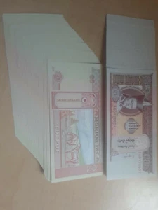 Mongolia 20 Tugrik x 100 Pcs Bundle, 2018 Horse Unc - Picture 1 of 6