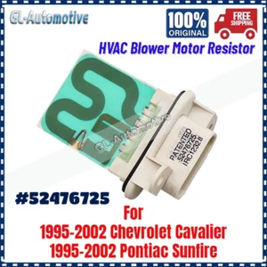 52476725 HVAC Blower  Resistor For 95-02 Chevrolet Cavalier Pontiac Sunfire - Picture 1 of 4