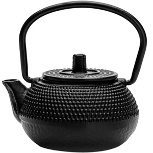 Mini Cast Iron Teapot Mini Tea Kettle Cast Pot Japanese Decor Coffee Office Pet - Picture 1 of 12
