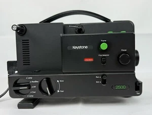 Vintage Movie Film Projector KEYSTONE 2500 (Super 8 & 8mm Speed Reel-to-Reel) - Picture 1 of 13