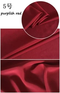 1yard*114cm, Quality 12 momme Crepe Silk Fabric CDC Pure Silk Crepe De Chine - Picture 1 of 18