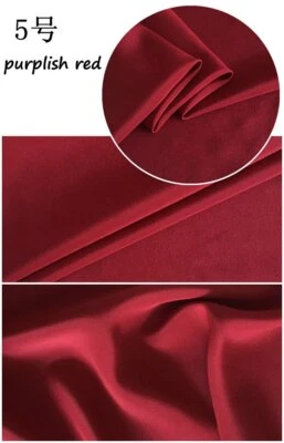 1yard*114cm, Quality 12 momme Crepe Silk Fabric CDC Pure Silk Crepe De Chine - Image 1 of 4