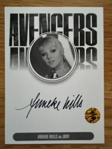 AVENGERS PLATINUM COLLECTION 8 PROOF AUTOGRAPH CARD: ANNEKE WILLS AVAW4 7/9 - Picture 1 of 1