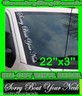 “Sorry Bout Ya Neck” Vinyl Decal Sticker – Matte Black – Illest JDM Stance Look