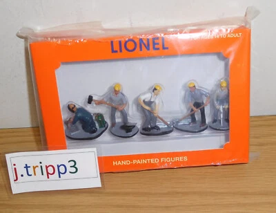 Lionel Trains 6-83168 Iron Workers People Pack Figures O Gauge Layout Accessory - Image 1 of 2