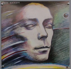 Genesis Steve Hacket Poster Original Promo Highly Strung By Kim Poor 1983 #2 - Picture 1 of 12