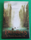 2001 The Lord of the Rings Fellowship Of the Rings Movie Promo Pin 3 1/8 X 2 1/8