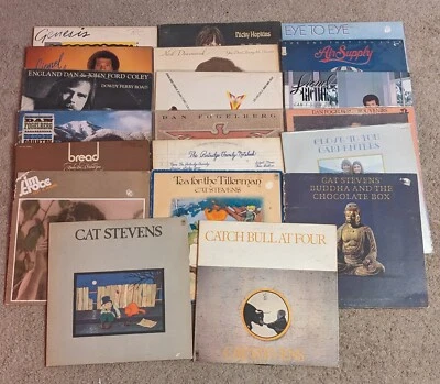 20 виниловых пластинок фолк софт-рок Stevens Croce Fogelberg Richie Carpenters - Изображение 1 из 4