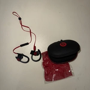Beats by Dr. Dre Powerbeats 2 Wireless Bluetooth In-Ear Headphones - Black/Red - Picture 1 of 24