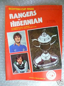 Copa de Escocia 1976 Final Ranger v Hibernian, 12 de mayo - Imagen 1 de 6