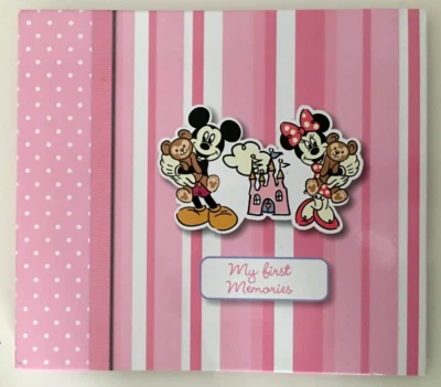 Libro de recortes Disney My First Memory 9,5 x 8,5 30 páginas Mickey Minnie Duffy Foto 1 de 4