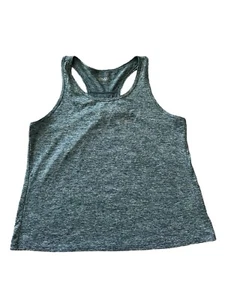 Ideology blau/grau meliert Racerback Active Workout Tank Damen Large Shirt - Bild 1 von 6