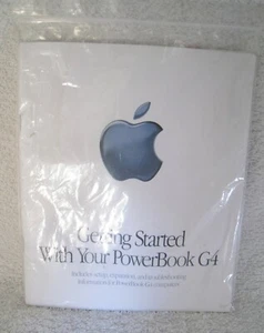 Manual de usuario original de Apple - Primeros pasos con tus computadoras PowerBook G4 - Imagen 1 de 1