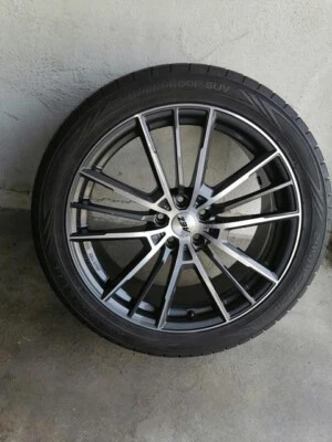 Skoda,Seat,VW.Alu Komplettrad 20 Zoll ,grau/silber.Gutachten liegt ,in PDF, vor. - Bild 1 von 4