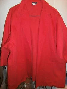 NWT  Par Four Womens  Jacket EUC  size 38 RED UNION MADE IN USA - Picture 1 of 3