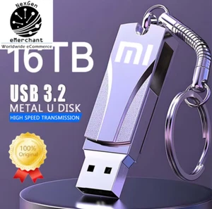 Xiaomi 16TB Flash Drive - Alta Velocidad, Impermeable, Tipo C, SSD Pen Drive - Imagen 1 de 10
