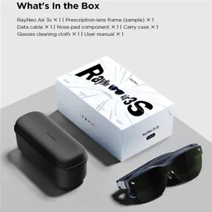 Gafas inteligentes TCL RayNeo Air 3S AR 120Hz 201" pulgadas Micro OLED FHD Pantalla HueView - Imagen 1 de 10